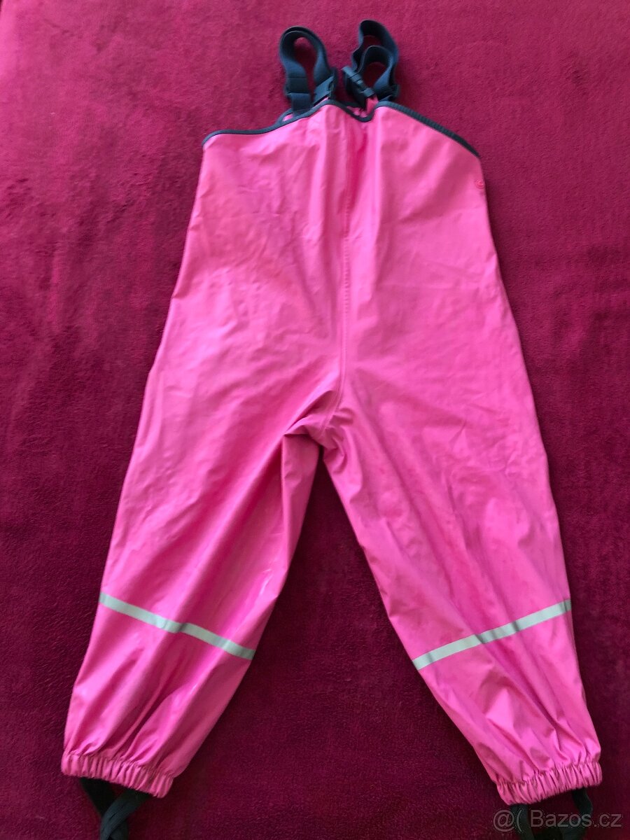 Detske kalhoty do deste s laclem, 104