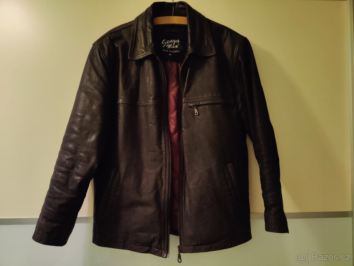 Kožená bunda vel. 46