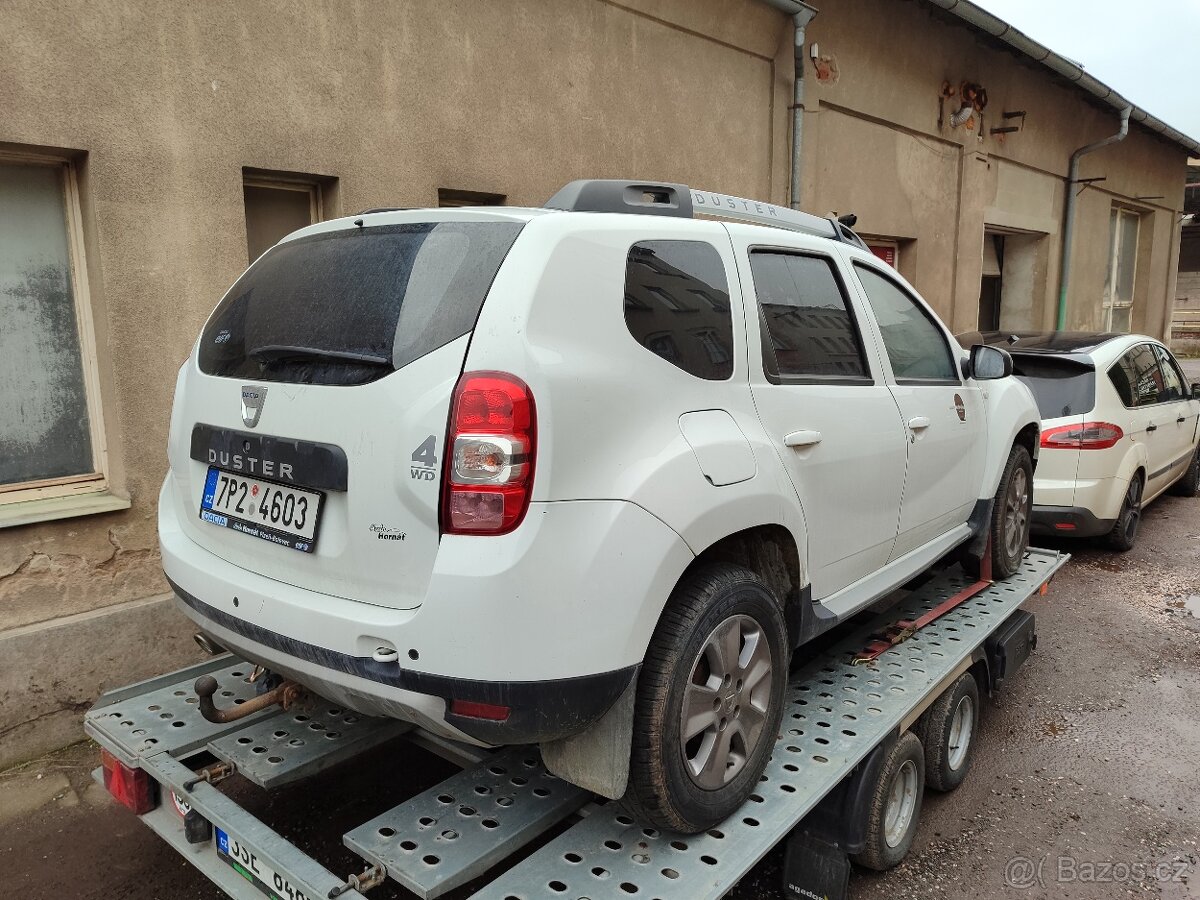 Dacia Duster 1.5 tdi r. 2018 Facelift bílá na díly