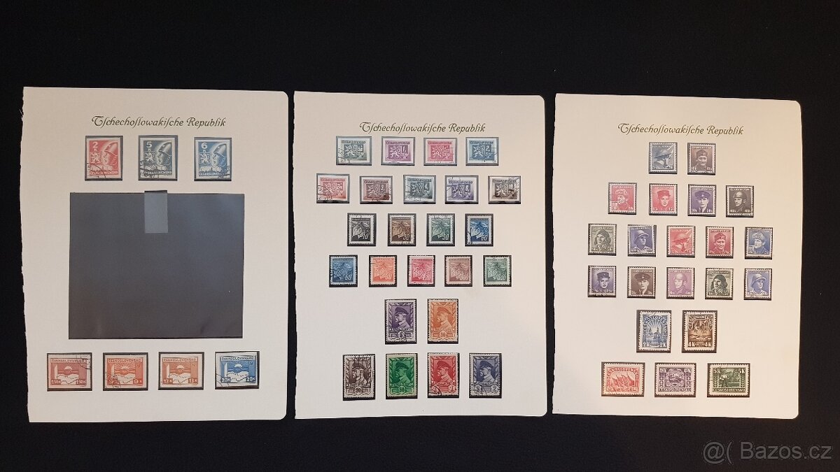 Známky ČSR II 1945-1952