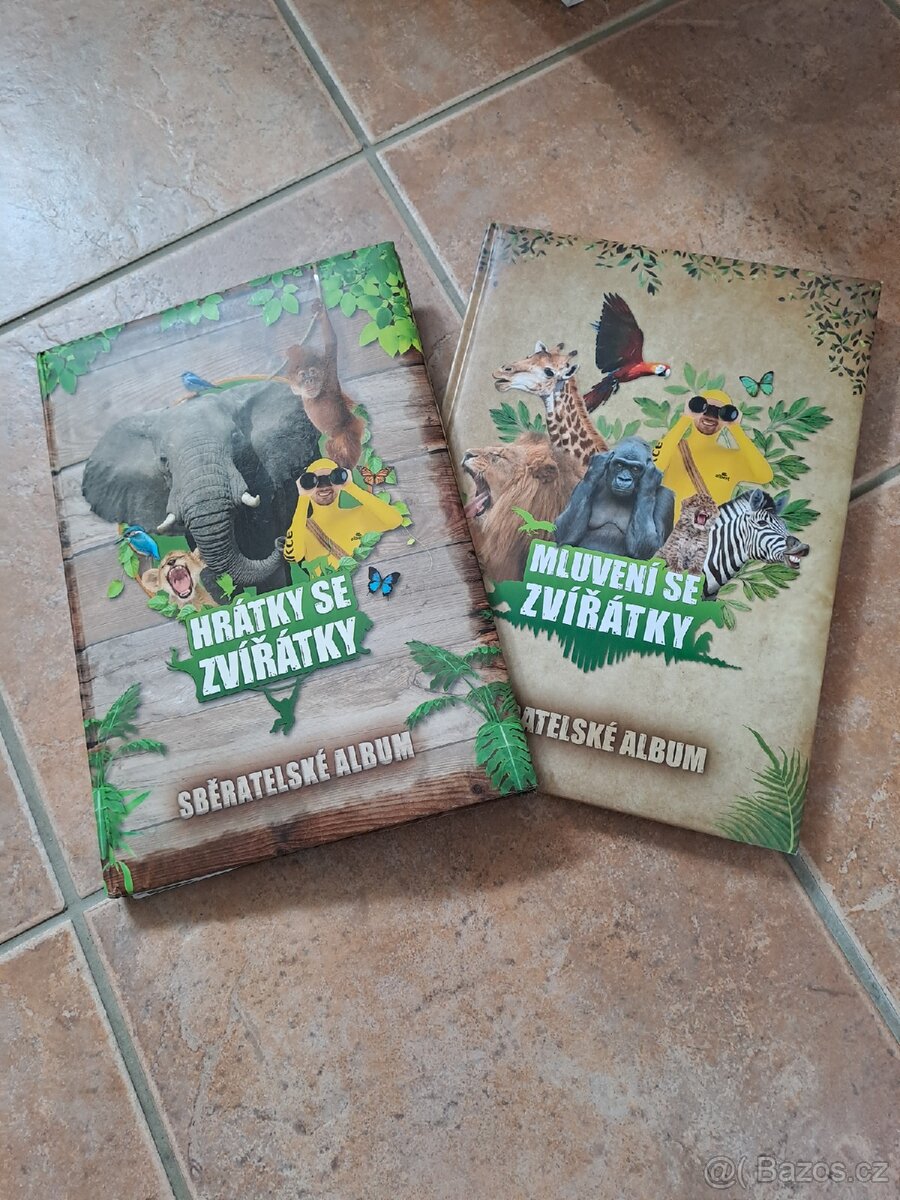 Sběratelské album Hrátky se zvířátky