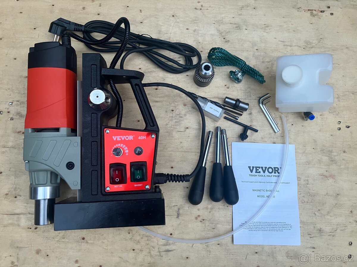 Magnetická vrtačka 13000N, 1200W