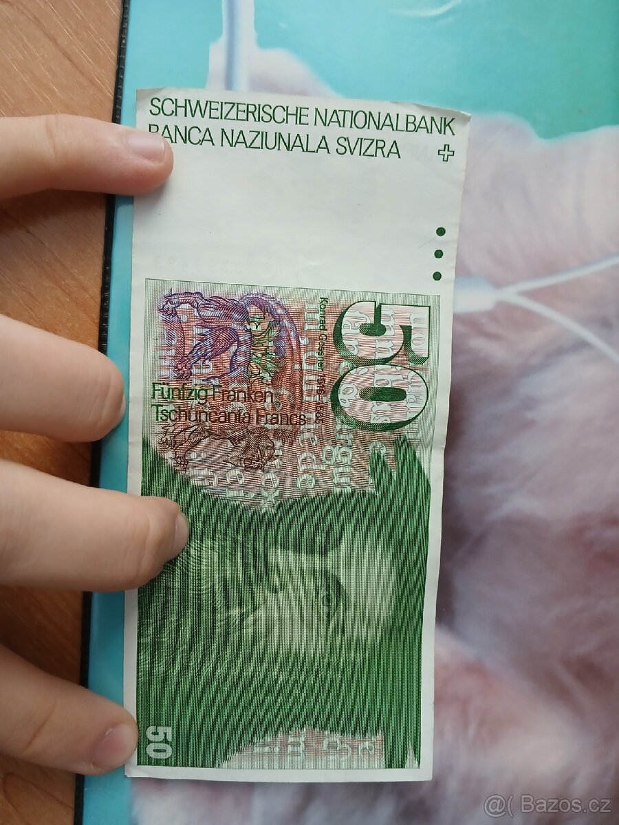 Sběratelský švýcarský frank