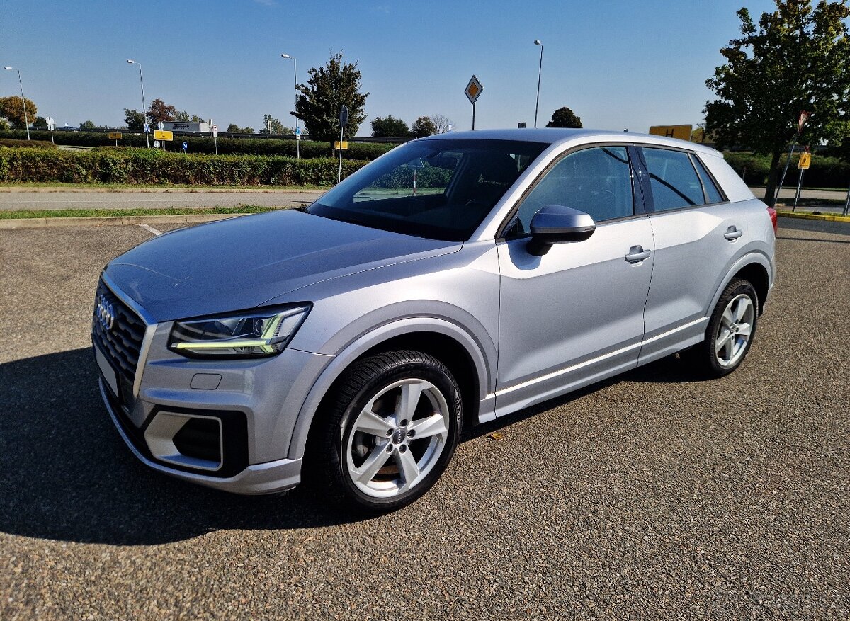 AUDI Q2 1.6TDI 2020-AUTOMAT-LED- NAVI ZIM- PNEU ODPOČET DPH-