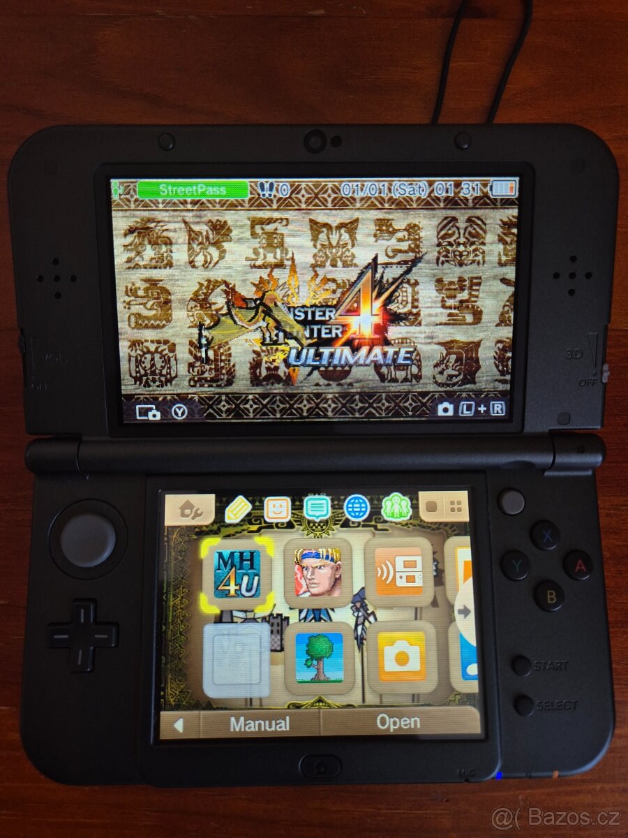 New Nintendo 3DS XL Monster Hunter edition