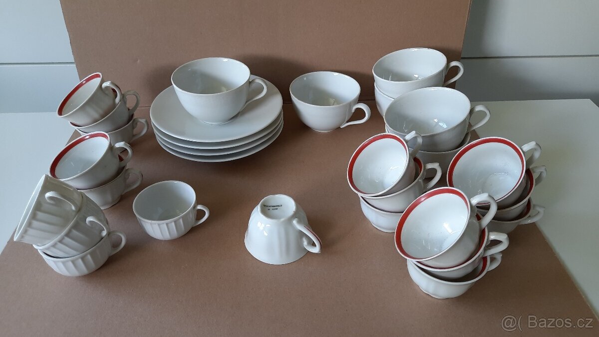 Kávový set / starý porcelán, Eplag