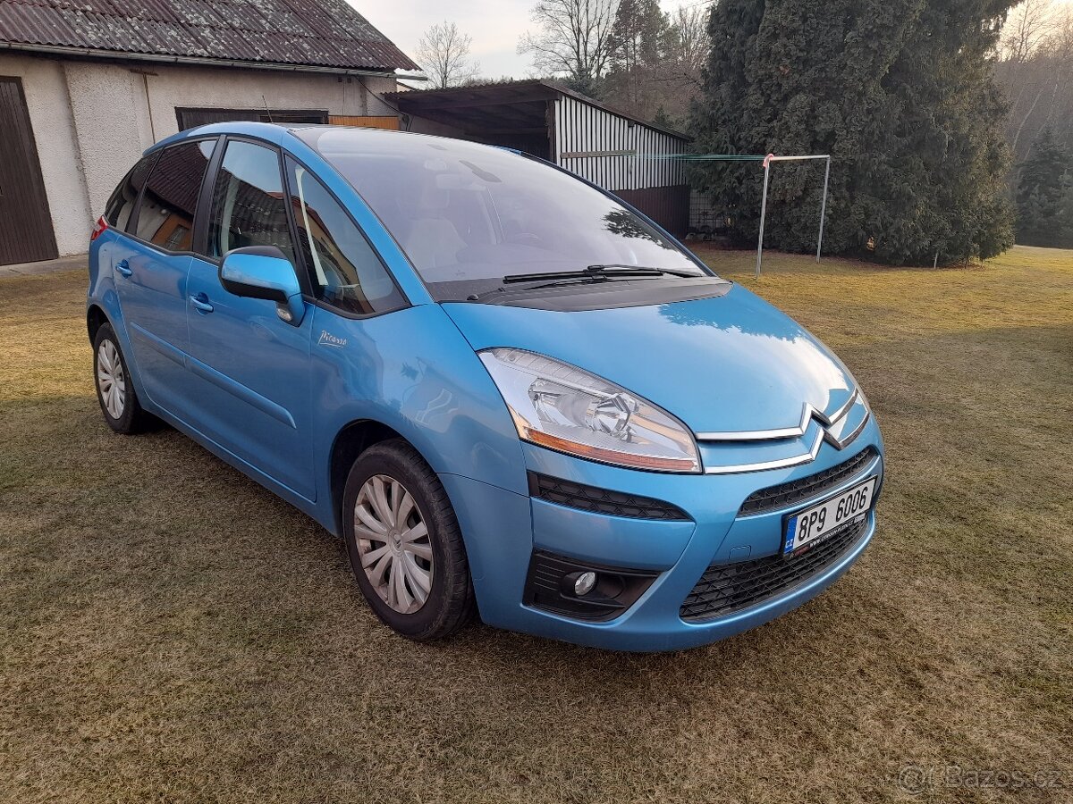 Citroën C4 Picasso 1,8i 16V, r.v. 2008, najeto 63.600 km, ČR