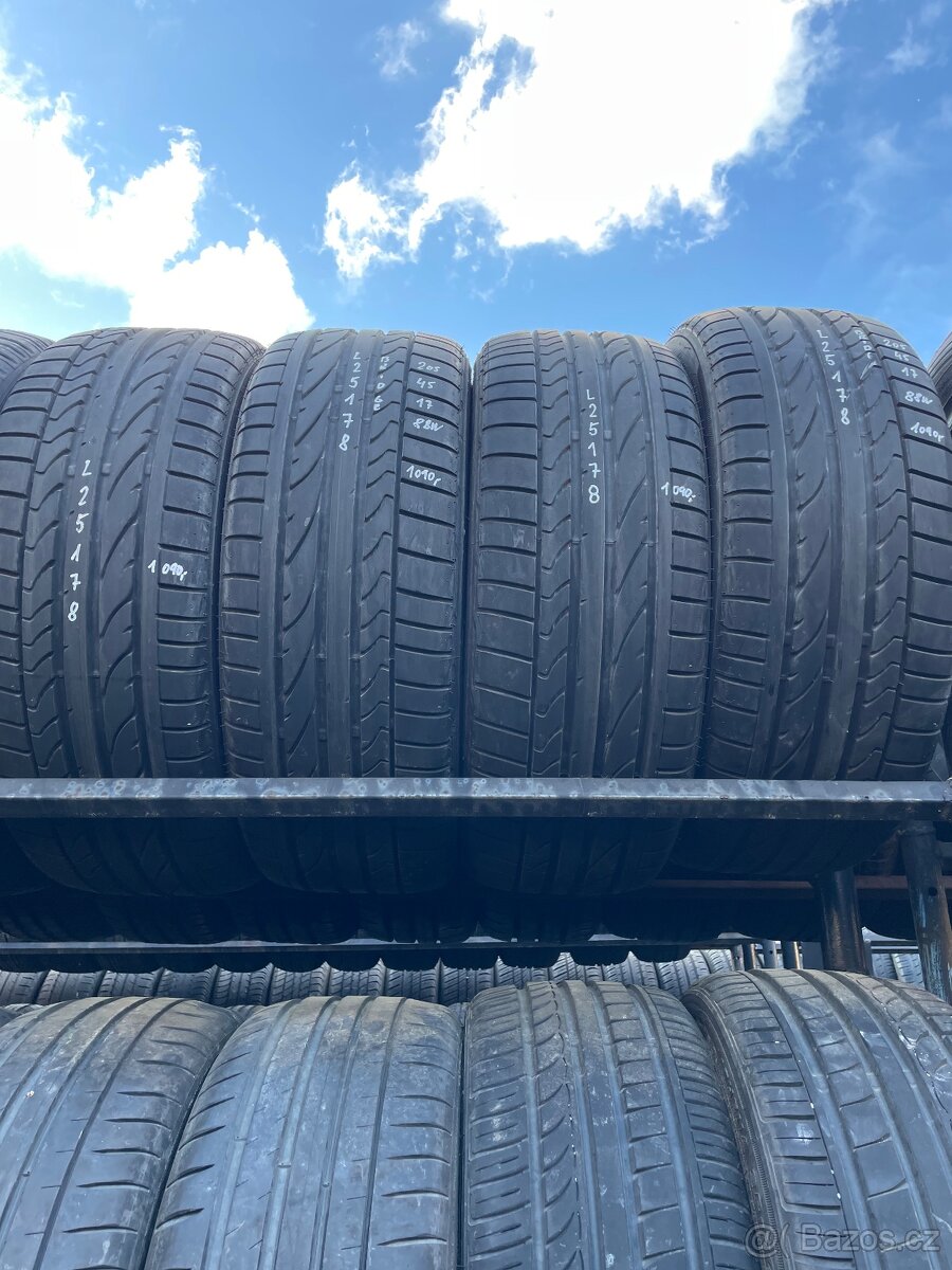 4ks Pneu Letní Bridgestone 205/45 17