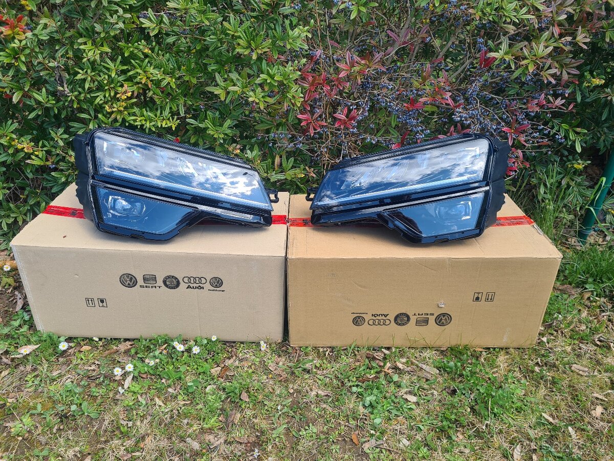 NOVÉ - FULL LED světla Karoq + jednotky - ORIGINÁL