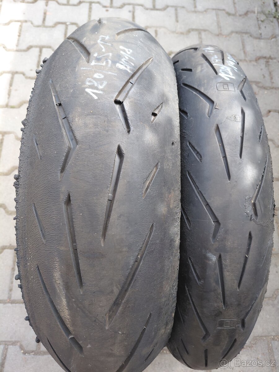 Pneumatiky Pirelli Rosso Corsa 2 120 + 180 TOP