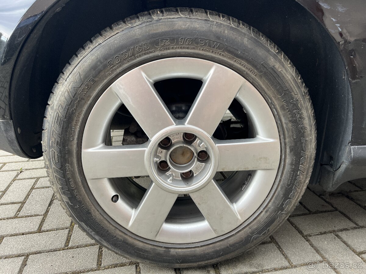 Prodám ALU rezervu 205/55 R16 -Audi,VW,Škoda