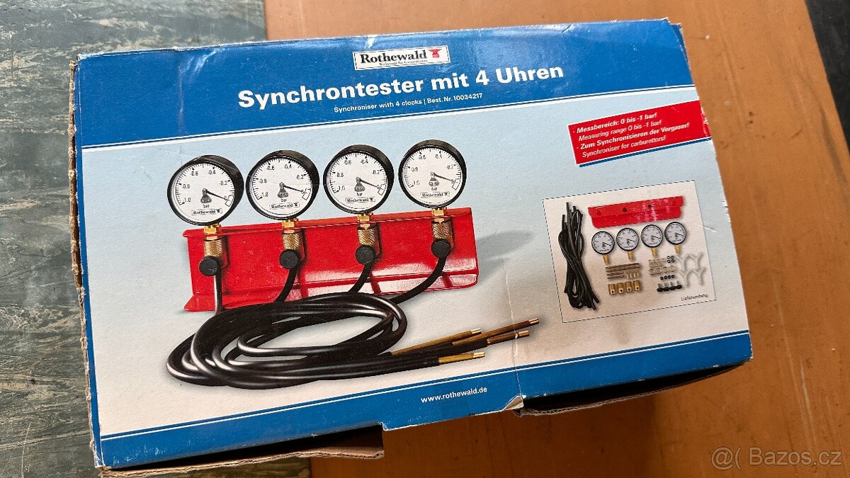 Synchronizátor karburátoru
