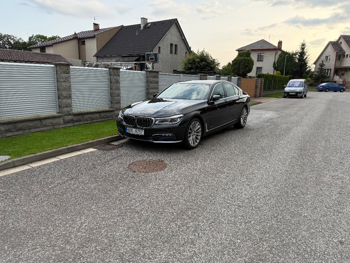 BMW 7 750i XDrive, DPH, ČR, 2016, 182tkm