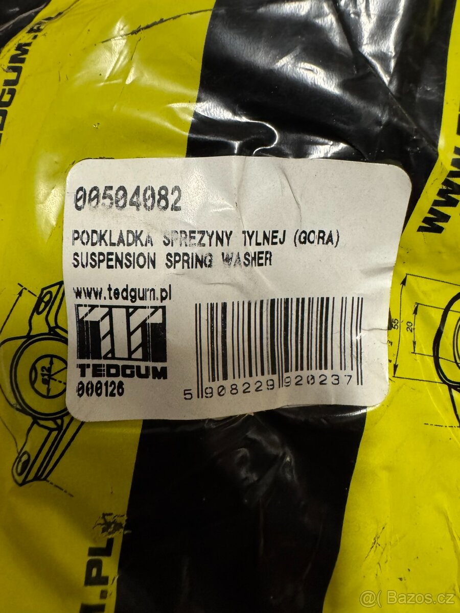 Prodám úplně nové TEDGUM 00504082 Miska pro pružiny