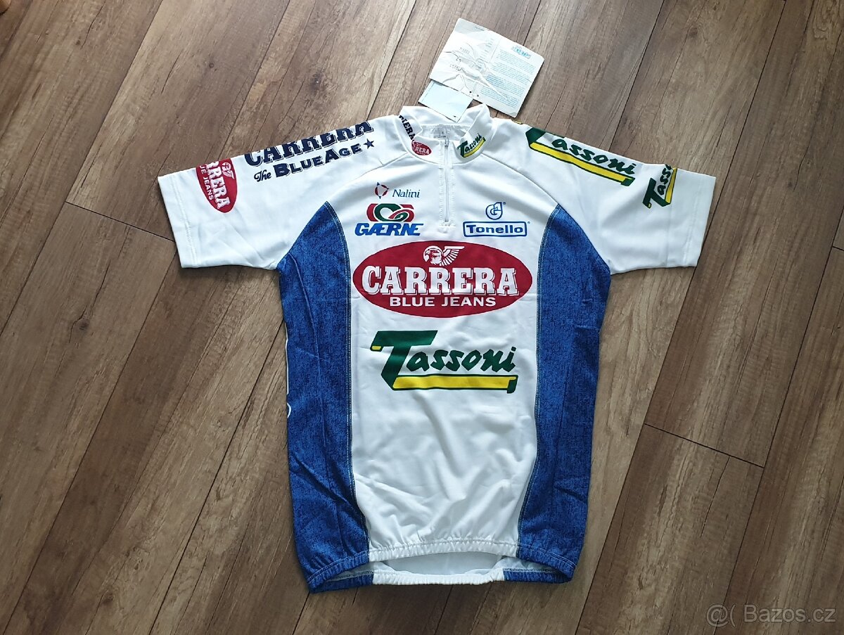 Retro cyklistický dres Carrera 95'