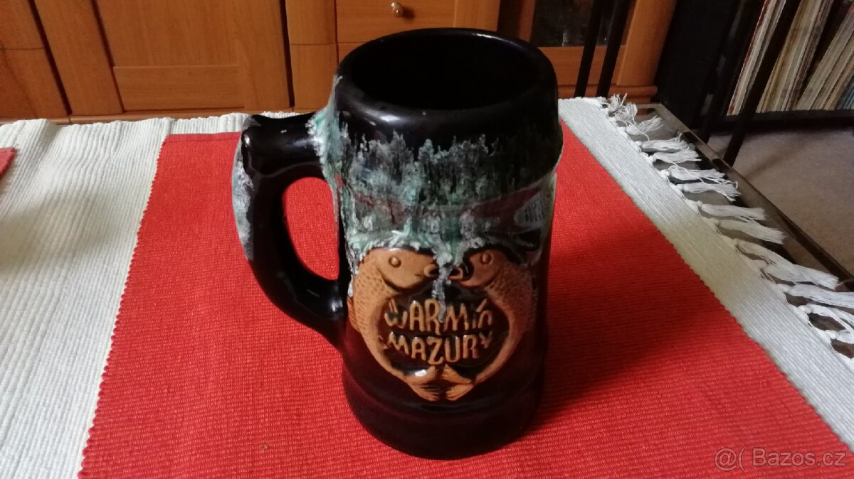 keramický půllitr