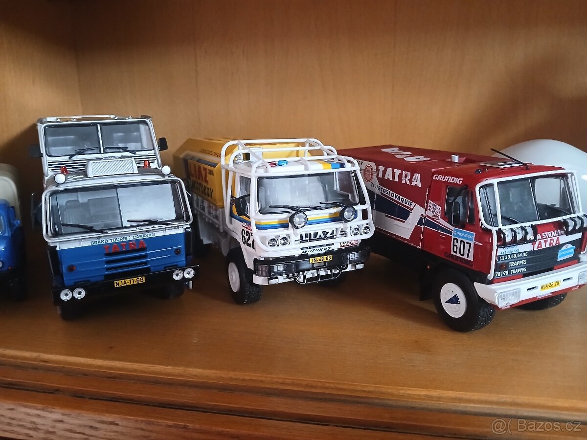 Kultovní náklaďáky 1:43 Tatra,Liaz