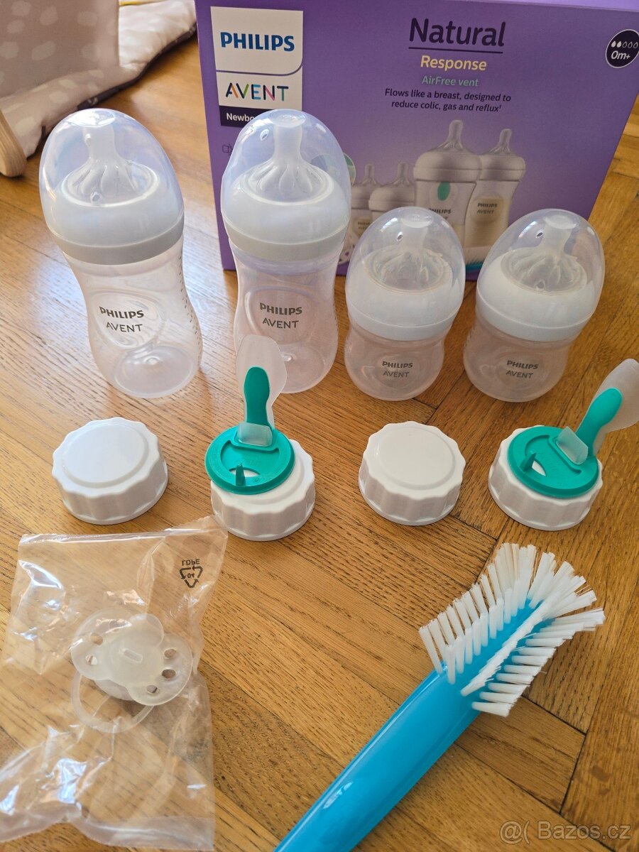 Philips Avent Newborn Gift Set + extra lahvička a adaptéry