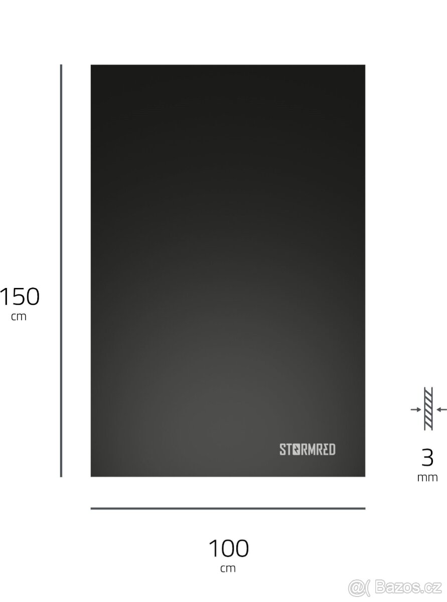 Tlumící podložka pod pás StormRed