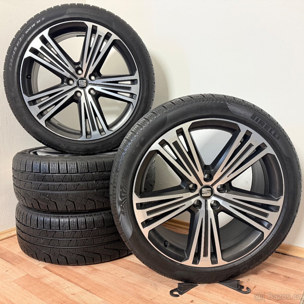 SEAT TARRACO 5x112 R20 ET41+ZIMNÍ 235/45R20 7mm