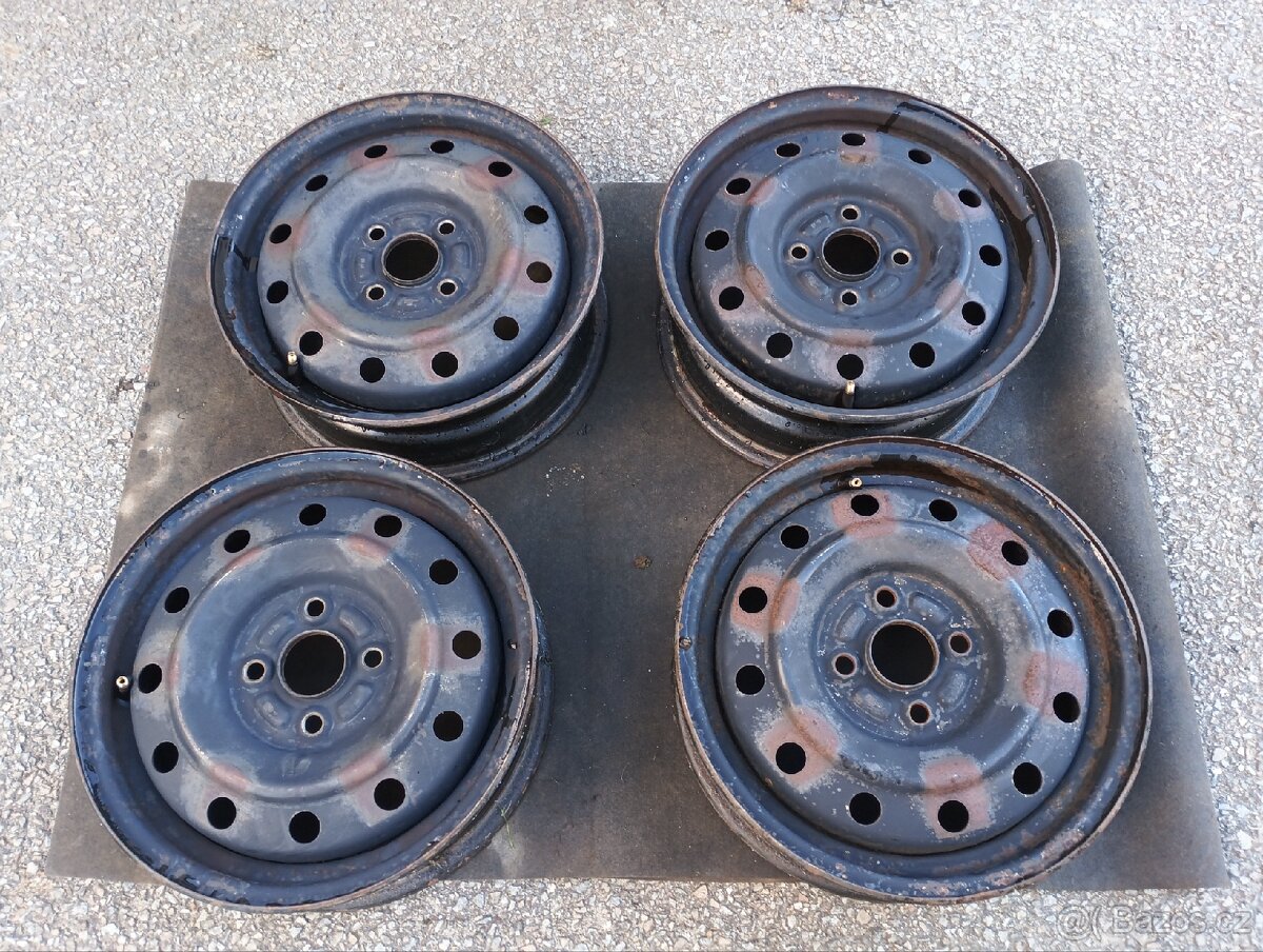 Plechové disky r14 4x100