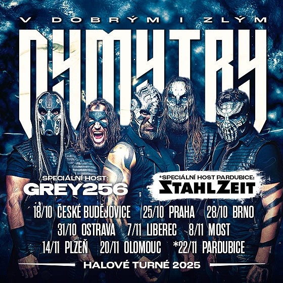 Dymytry 28.10. Brno za super cenu