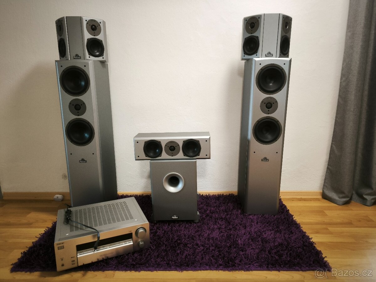 Kompletní sada 5.1 Magnat Vector 55 + Sony zesilovač