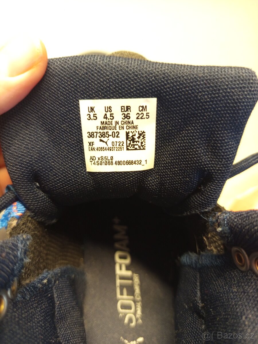 Podzimní boty Puma 36