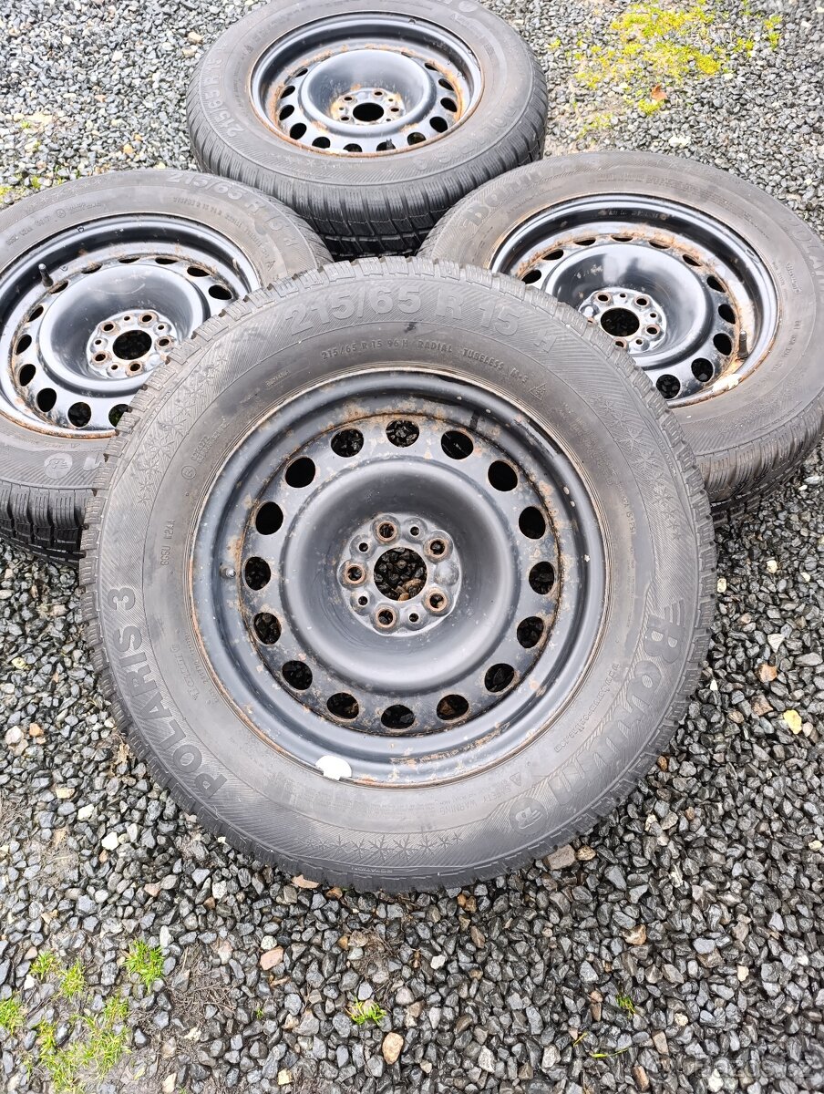 Zimní kola R15 Citroen C8, Peugeot 807