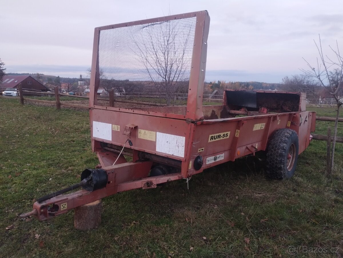 Rozmetadlo hnoje RUR55
