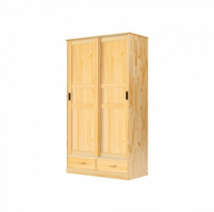 Dřevěná skříň 2dveřová ONIX posuvné dveře