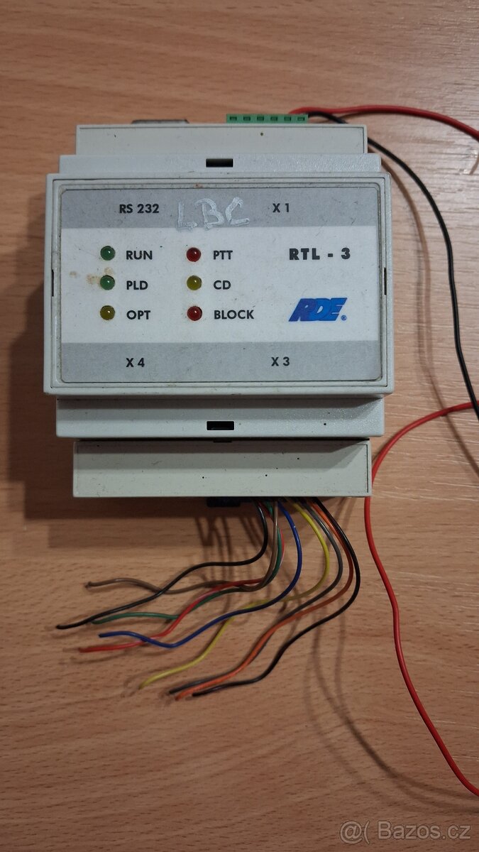 Ovládání převaděče od RDE Pardubice