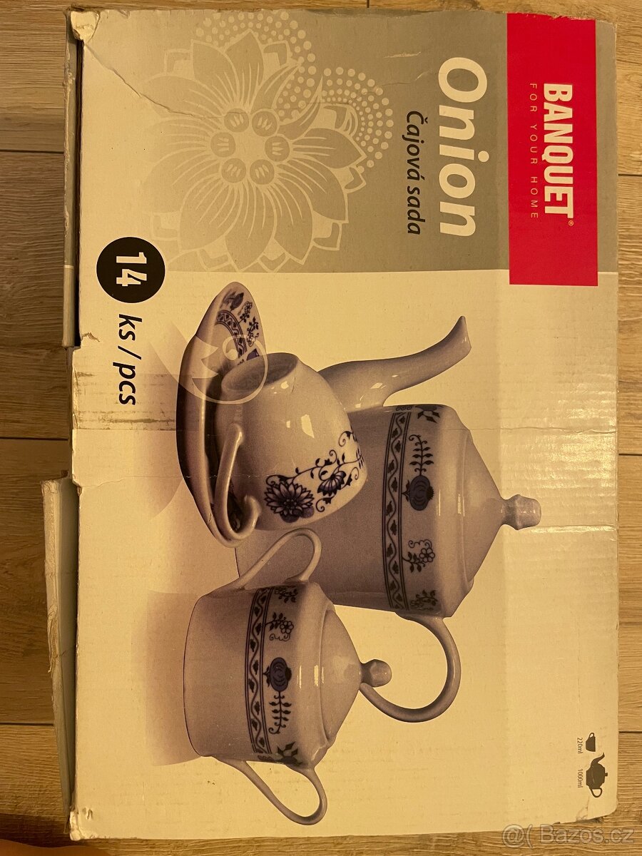 Čajová sada cibulák Banquet