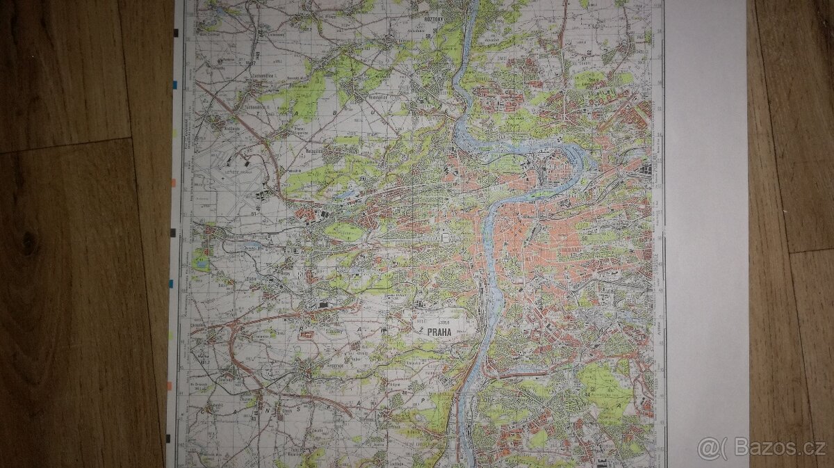 Vojenské mapy (1:50 000) - Tajné