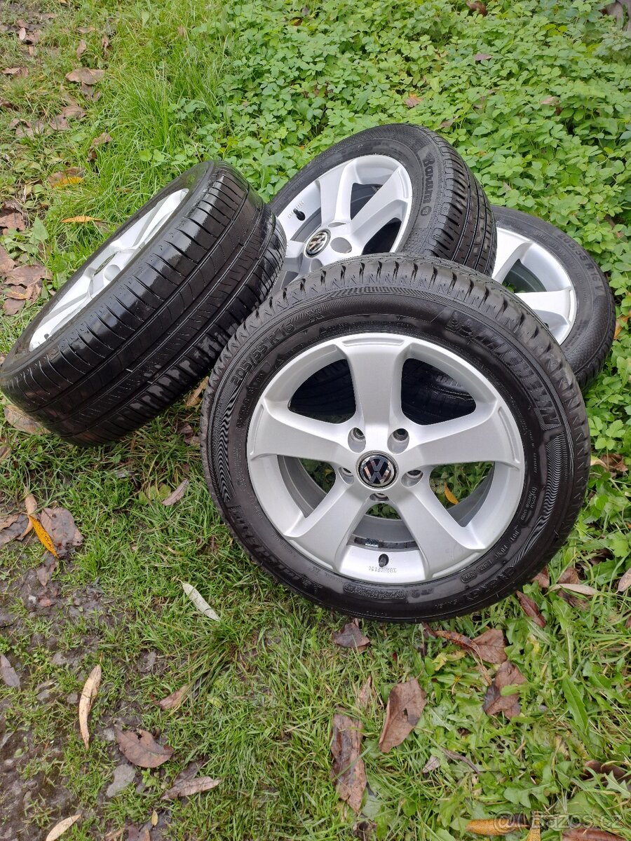 Alu kola 5x112 originál VW 205/55 R16