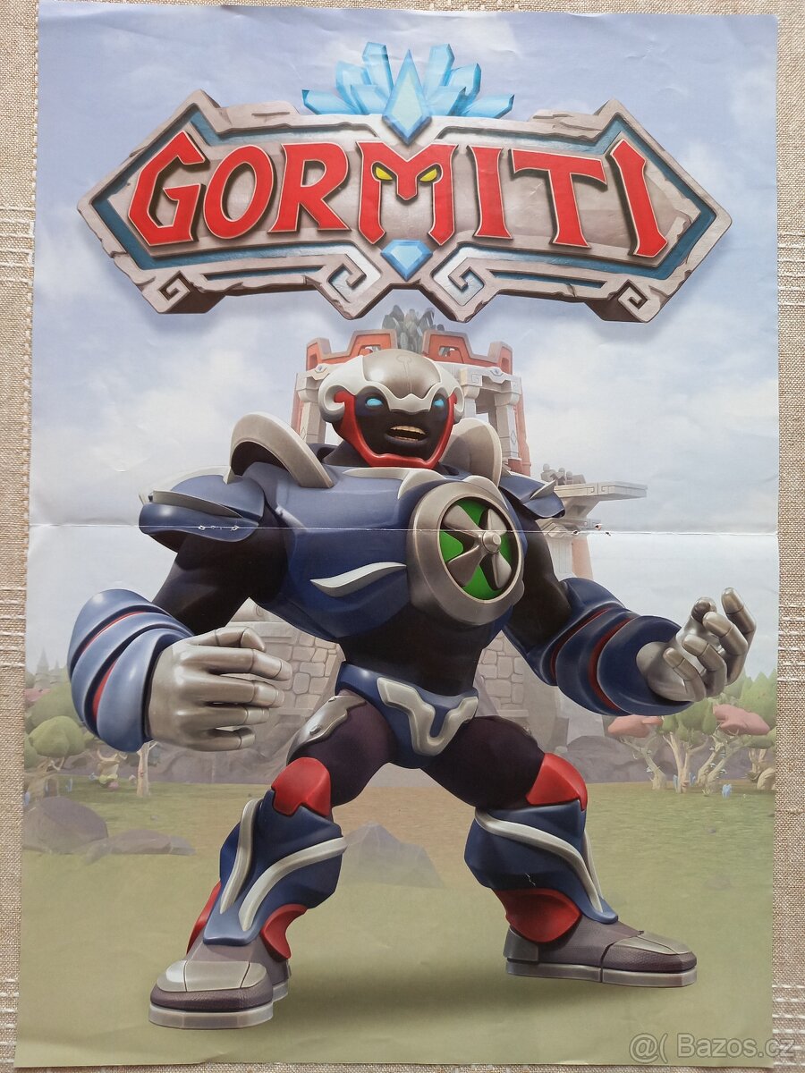 Oboustranný plakát Gormiti