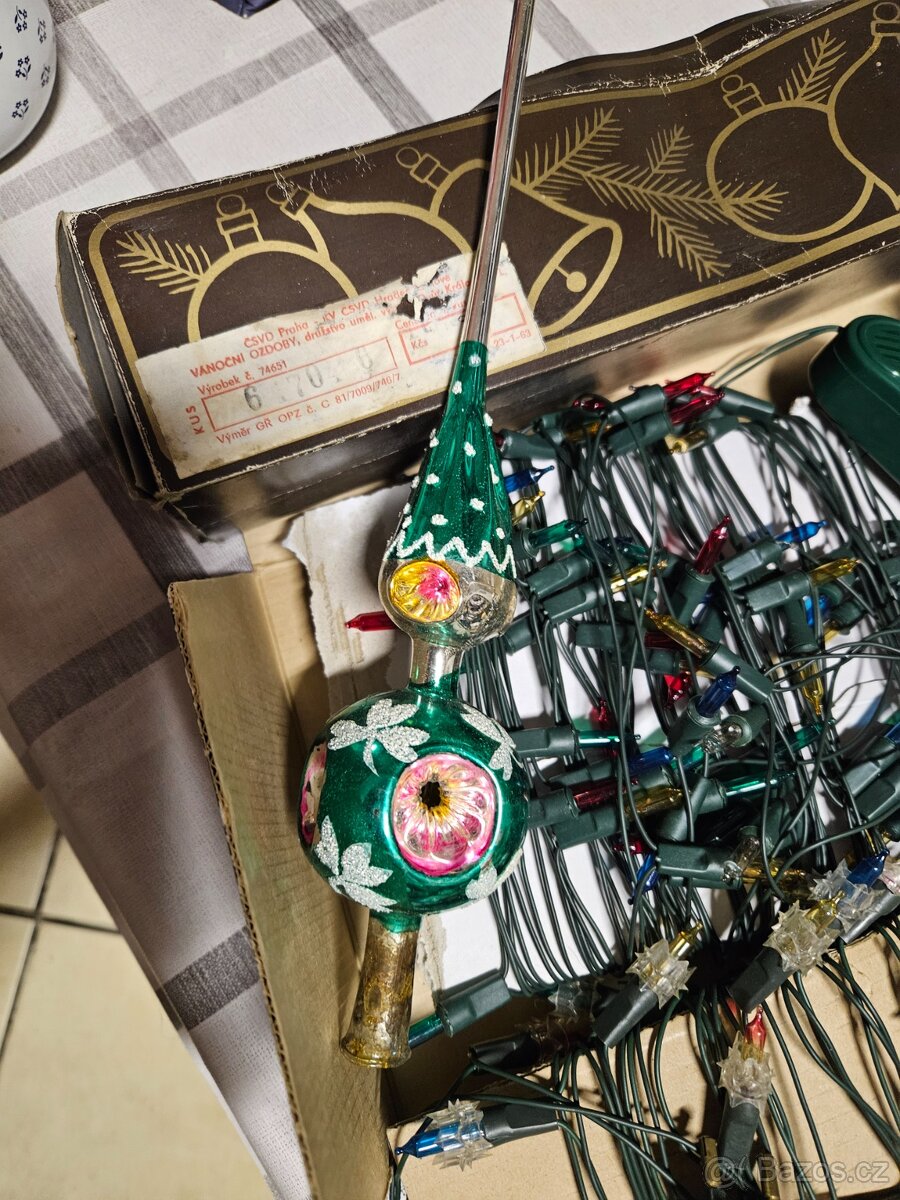 Retro vánoční ozdoby