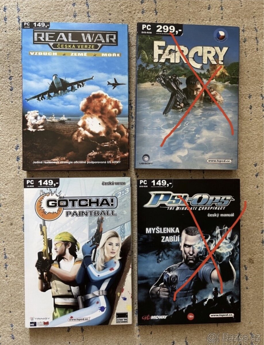 PC hry různé