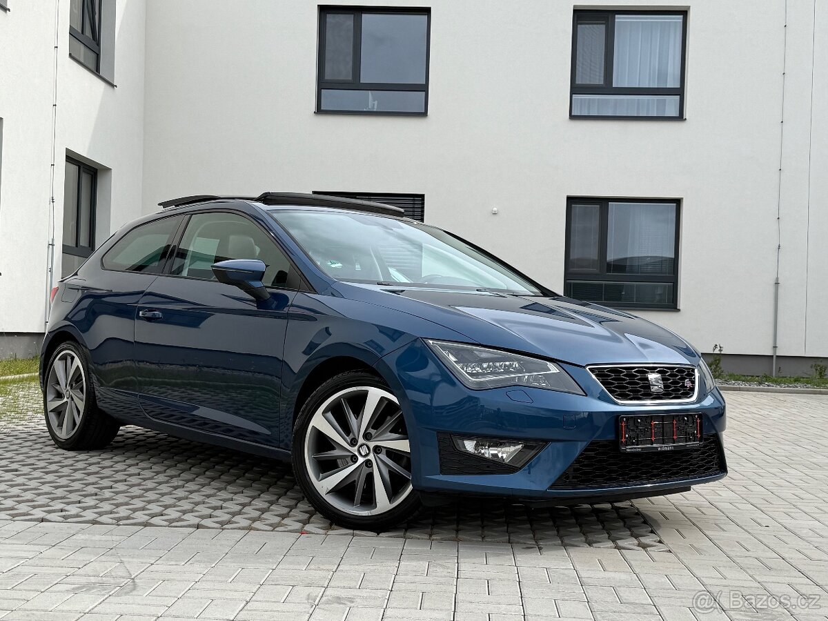 SEAT Leon SC FR 1.8 TSI 132 kW,2016,manuál,panorama,LED
