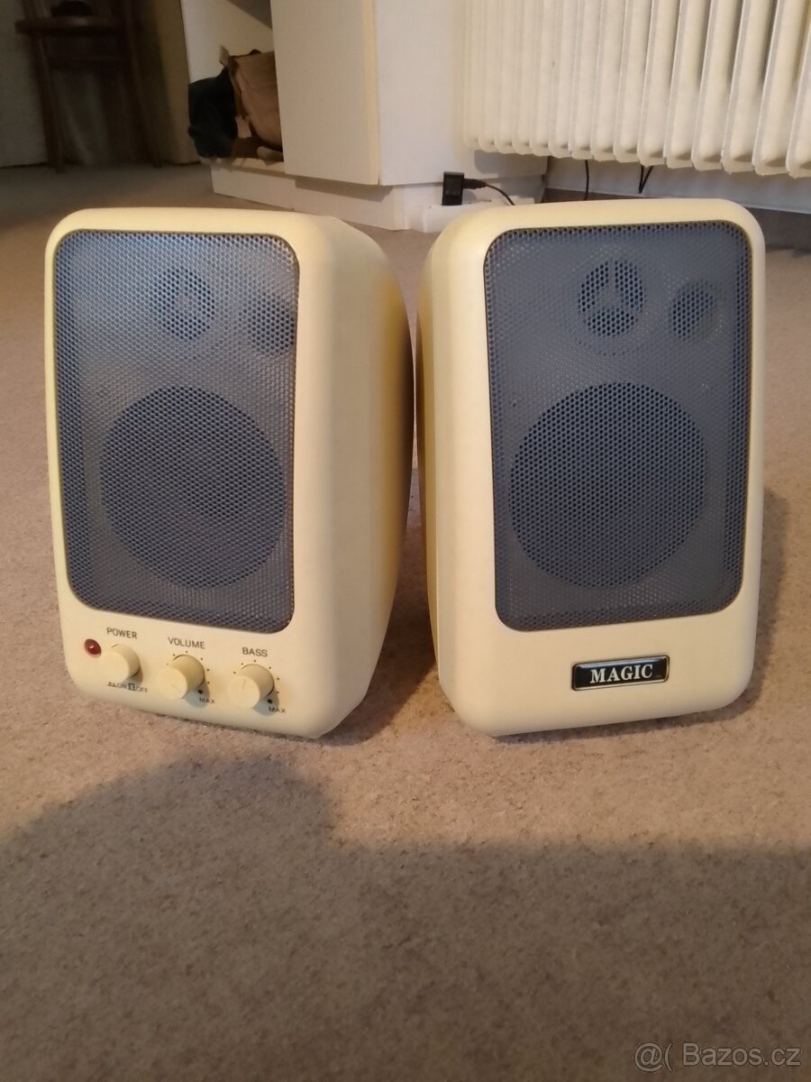 Retro PC zvukové bedničky