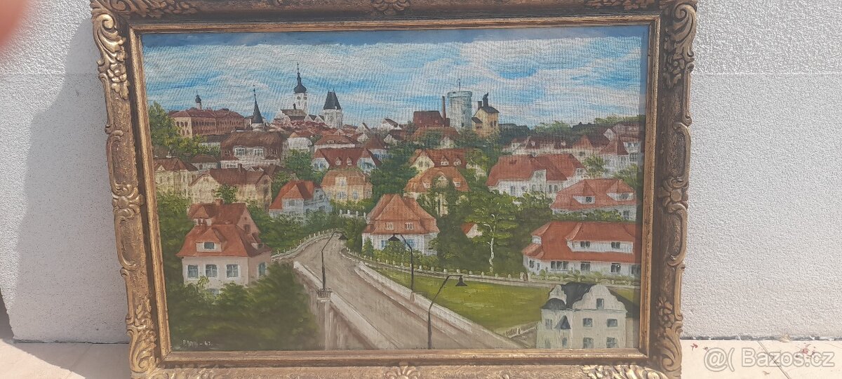 Prodej obrazu města Tábora