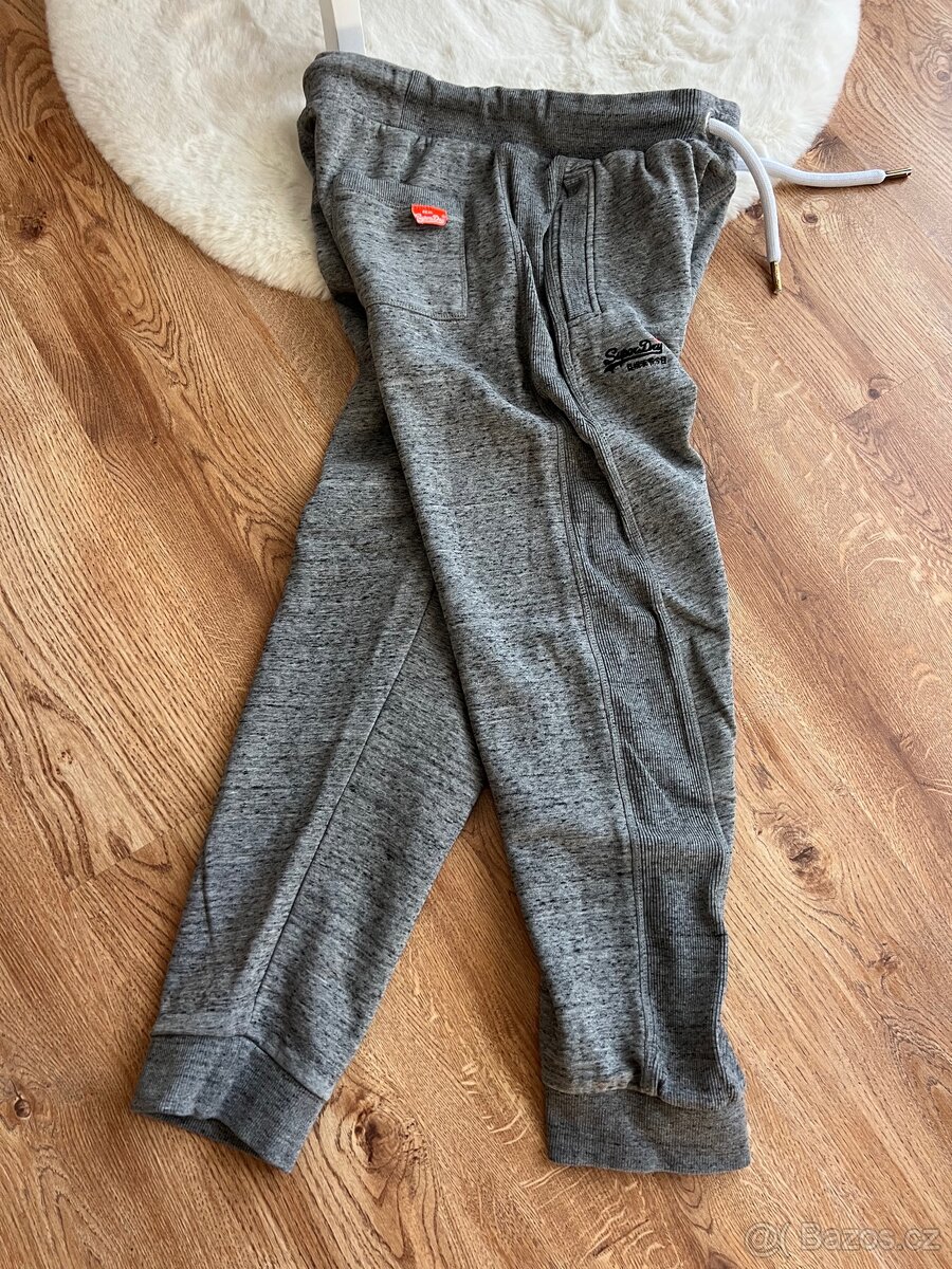 SUPERDRY PÁNSKÉ TEPLÁKY VEL.L