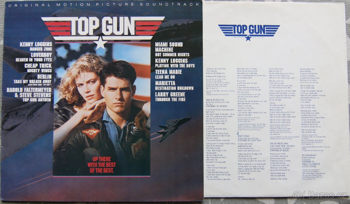 LP deska - Soundtrack - Top Gun