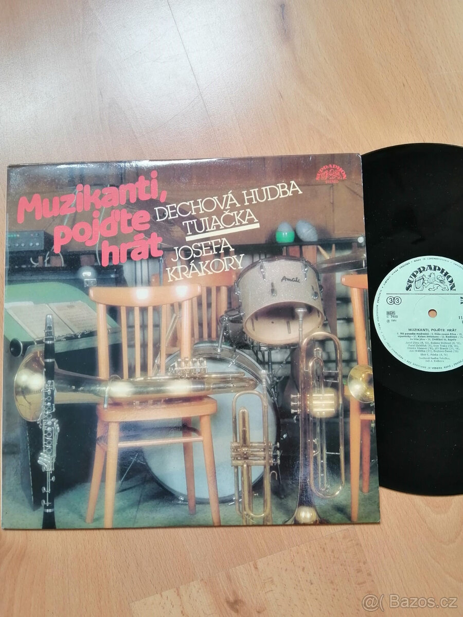 LP deska Muzikanti pojďte hrát