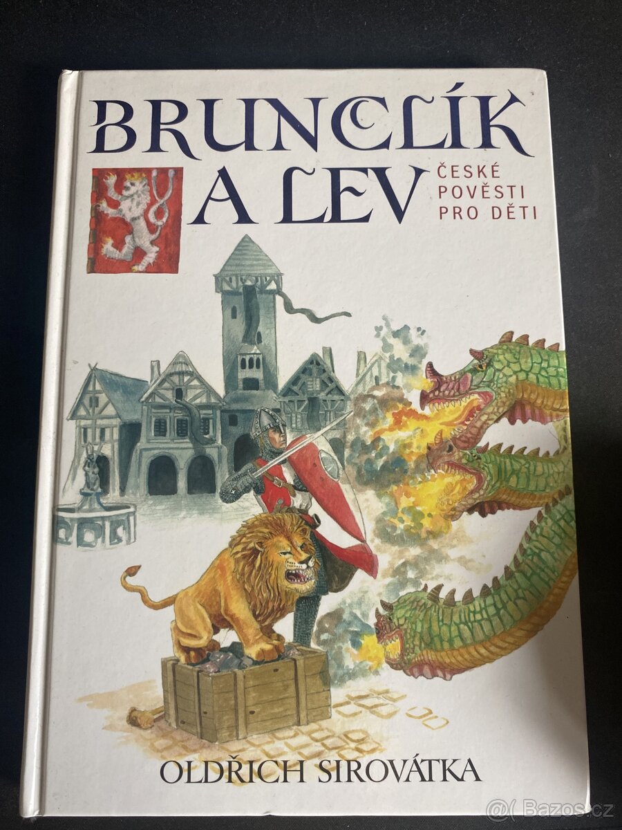 Dětská kniha Brunclík a lev