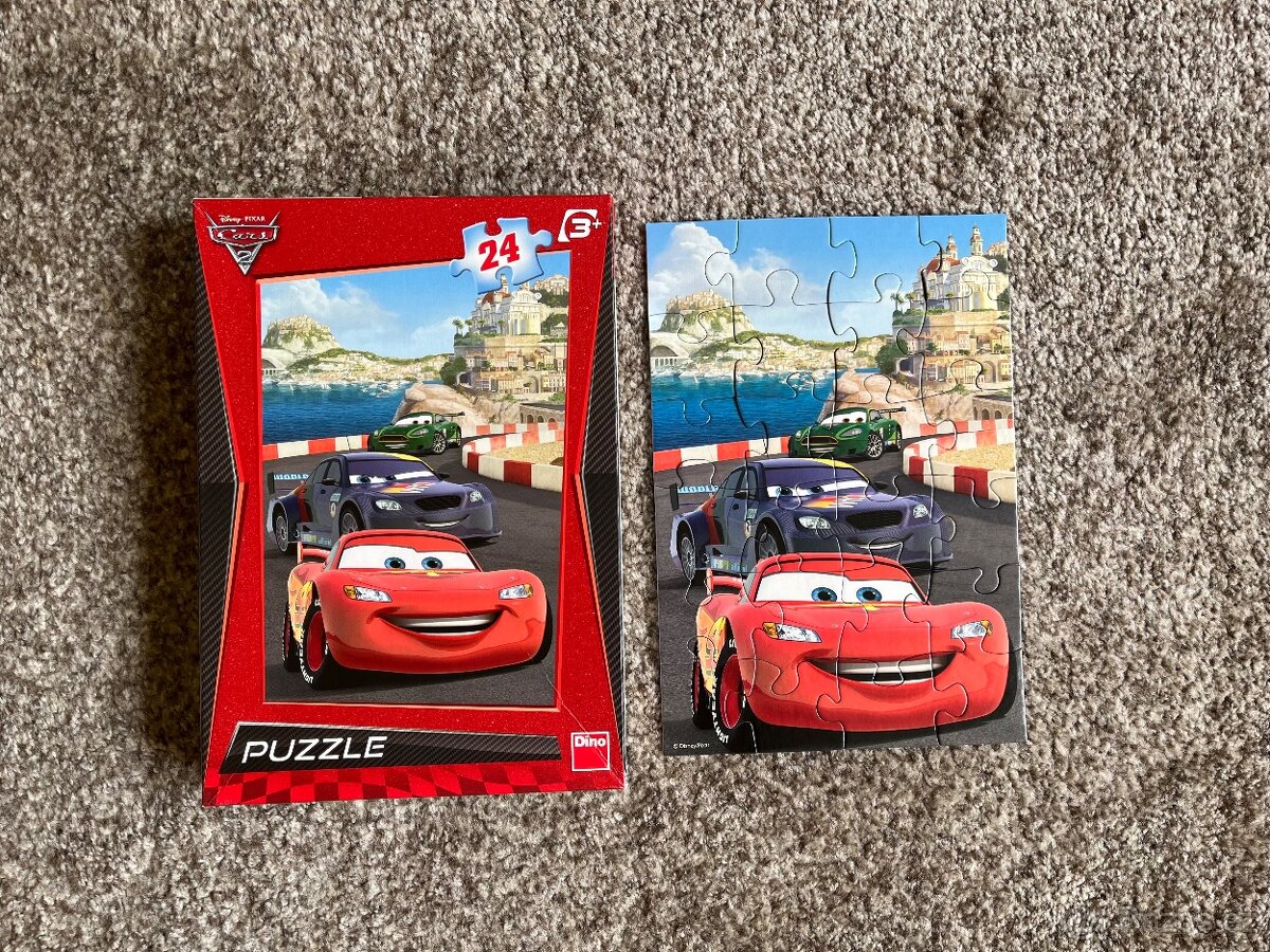 Puzzle Cars 24 kusu