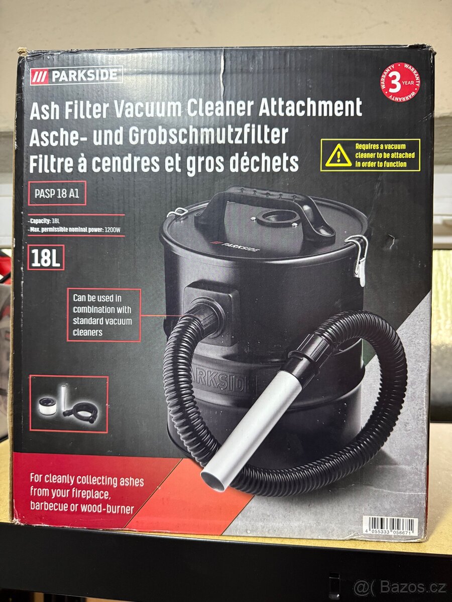 Prodám filtr na vysavač popela