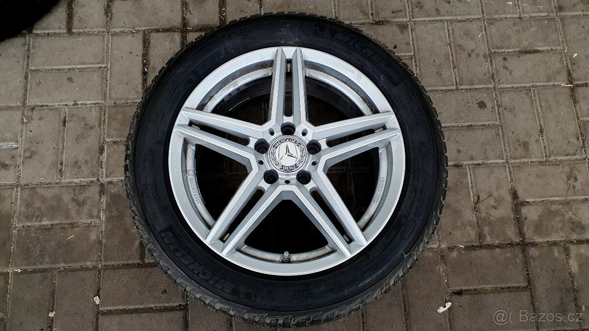 Zimní Sada Alu Kola 5x112 225/50 R17 Mercedes Benz C E