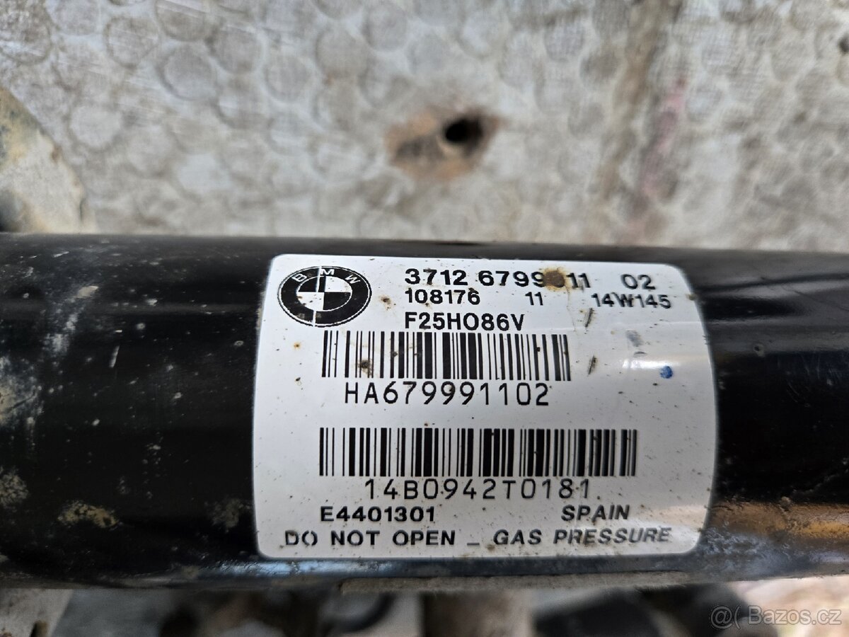BMW X4 F26 X3 F25 ELEKTRONICKE TLUMICE