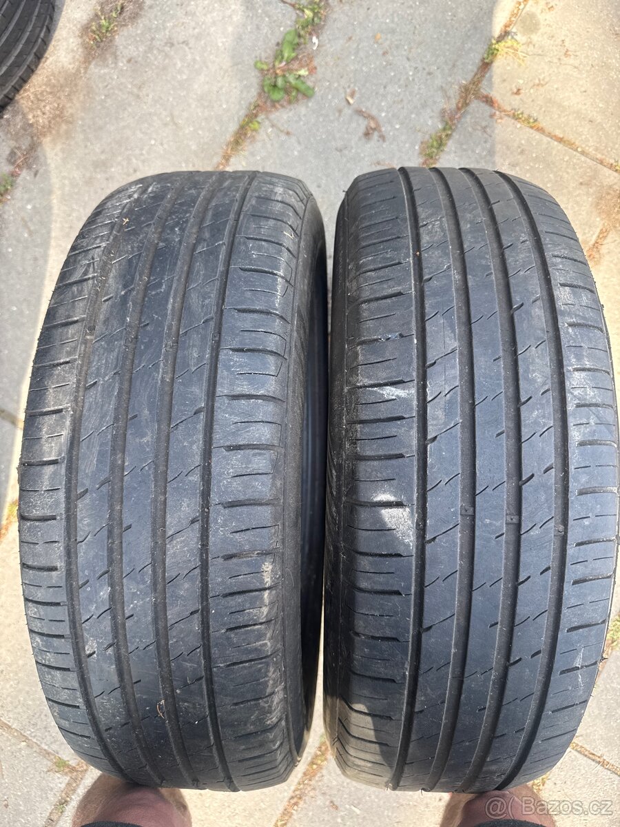 Dvě letní pneu Tristar 225/65/17